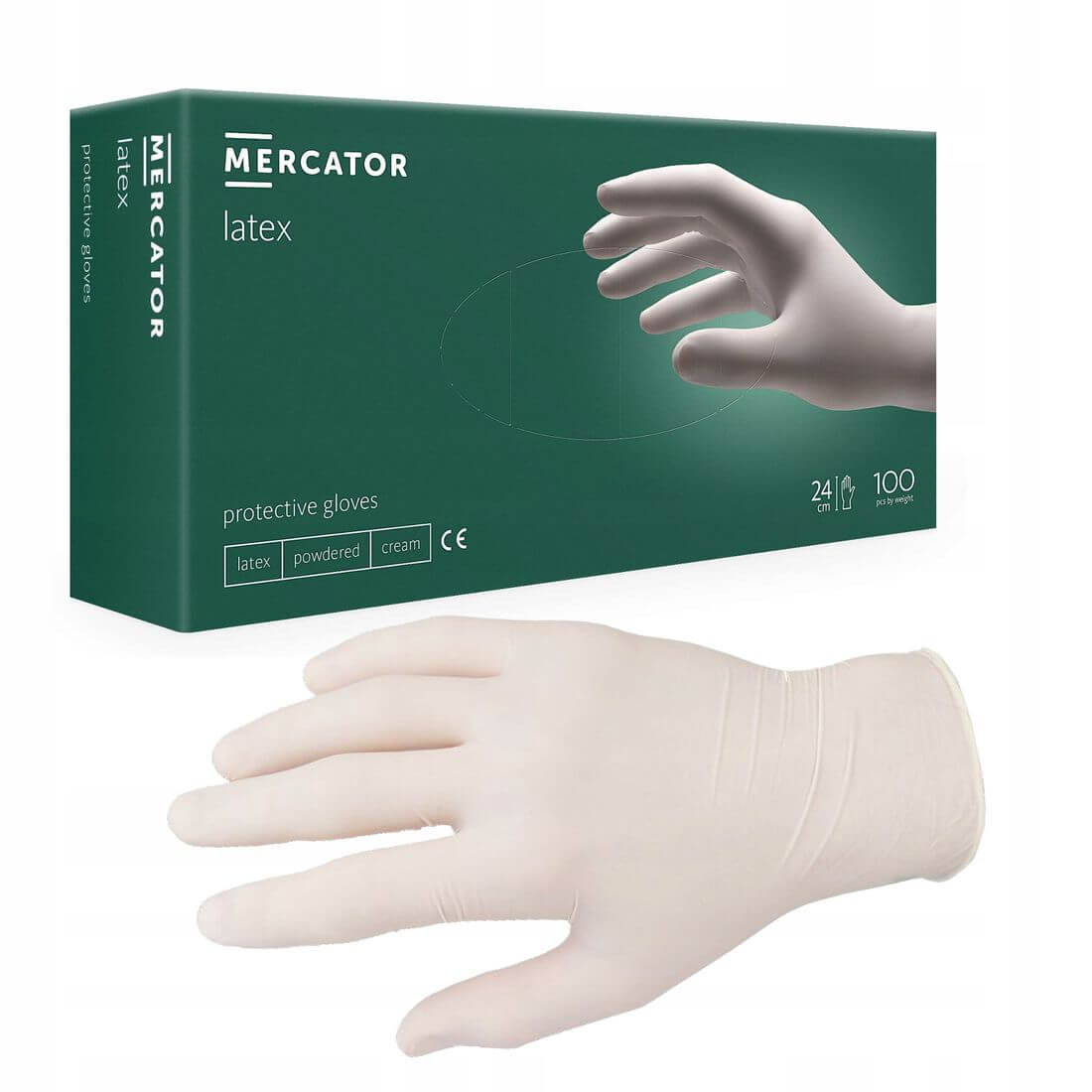 rekawice lateksowe Mercator